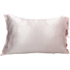 Miss Trucco Obliečka na vankúš z hodvábneho saténu - ružová