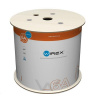 WIREX Instalační kabel CAT6A U/FTP LSOHFR / B2CA 500m cívka oranžový WIC-6-U-LB-50-OR