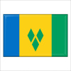 Magnetka vlajka Svätý Vincent a Grenadíny