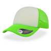 Atlantis Headwear Kšiltovka Rapper, 5 panelová, síťovaná COT332070t0999-green fluo UNI Zelená fluorescent