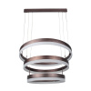 Závesné LED svietidlo okrúhle 92W, 3000K, stmievateľné, hnedé VT-82-3D (V-TAC)