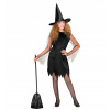 KOSTÝM ČARODEJNICA ČIERNY HALLOWEEN 116