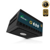 EVOLVEO G650 zdroj 650W, 80+ GOLD, ATX 3.1, aPFC, 140 mm ventilátor