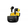 Canyon Hexagon 7, True Wireless Stereo Bluetooth 5.4 slúchadlá do uší. ANC, ENC funkcie, výdrž 27 hod, žlto-čierne CNS-TWS7BY