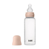 BIBS Antikoliková dojčenská fľaša so silikónovým cumlíkom 270ml Varianta: Blush