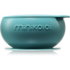 Minikoioi Bowl Aqua Green silikónová miska s prísavkou 1 ks