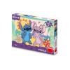 Dino Puzzle Stitch na pláži 100 XL dielikov