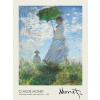 Plagát, Obraz - Madame Monet and Her Son (1875), Claude Monet, 30 × 40 cm