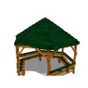 Playground System Mobiliár z agátu - poľovnický atán