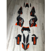 KTM EXC 08-11 dýha BLACK GRAY z ITALIE CUBAMOTO