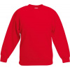 Fruit of the Loom F.O.L. | Classic Kids Set-In Sweat Detská mikina_16.2041 Farba: red, Veľkosť: 152