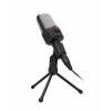Stolný mikrofón C-TECH MIC-02, 3,5'' stereo jack, 2.5m MIC-02