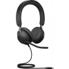 Jabra Evolve2 40 SE/Stereo/USB-C/Drát/Černá