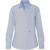 Seidensticker Košile Blouse Slim Office, popelínová, dlouhý rukáv, dámská COT780619z94xm-striped lig 44 Modrá světlá pruhovaná/bílá