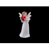 Dekorácia anjel malý - biela
