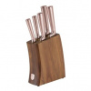Berlingerhaus BH 3126 Bamboo so stojanom Taupe 6 ks