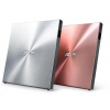 ASUS DVD SDRW-08U5S-U/SIL/G/AS, externá tenká DVD-RW, strieborná, USB + Cyberlink Power2Go 8 90DD0112-M29000