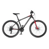 BICYKEL AUTHOR RIVAL 2024 MATNÁ ČIERNA/ČERVENÁ Veľkosť: 19