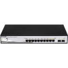 D-Link DGS-1210-10P Riadený L2 Gigabit Ethernet (10/100/1000) Podpora napájania cez Ethernet (PoE) 1U Čierna (DGS-1210-10P/E)