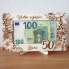 Drevená obálka na peniaze 5