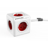Zásuvka PowerCube EXTENDED s káblom 3m červená