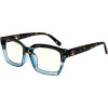 GLASSAGLASSA Blue Light Blocking Glasses PCG 014, +4,00 dio, modrý vzor