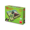 DINO Toys Kubus Krtek a přátelé 12 kostek