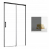 Sprchové dvere - Idea Black DWJ 120 P dvere do sprchy, grafit (Sprchové dvere - Idea Black DWJ 120 P dvere do sprchy, grafit)