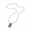 Save Brave SBN-GARETT-ZI-BK Necklace 50cm, adjustable