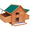 vidaXL Kurín pre hydinu drevený 157 x 97 x 110 cm