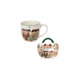 Christmas CITY 2 Hrnček 460ml+pap.