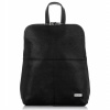 Dámsky kožený batoh Paolo Peruzzi B-15 čierny (Dámsky kožený batoh Paolo Peruzzi B-15 čierny)