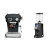 Ascaso Dream PID, Anthracite + Eureka Atom Specialty 75, black