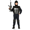 Guirca Policajt SWAT kostým detský veľkosť 5 – 6 rokov 88494