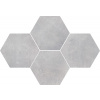 Ceramika Color – STOCKHOLM – MOSAIC HEXAGON WHITE