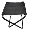 KIK KX4980 Skladacia kempingová/rybárska stolička čierna