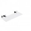 Nimco Keira - Polička, dĺžka 30 cm, matné sklo/chróm KE 22091B-30-26