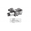 Elektromagnetický ventil 6/2 Oddeľovač 50L 24V 3 Sekcia pre okrúhle (Elektromagnetický ventil 6/2 Oddeľovač 50L 24V 3 Sekcia pre okrúhle)