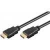 Goobay High Speed HDMI™ kábel, 1,5m, verzia 1.4, čierny - HDMI-M (typ A) > HDMI-M (typ A)