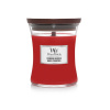 WoodWick Crimson Berries sviečka, váza malá 85 g