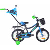 Fuzlu Detský bicykel Thor čierno-modrý 14