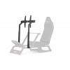 Next Level Racing F-GT Monitor Stand, doplnkový držiak pre 1–3 monitory do kokpitu F-GT, čierny