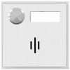 Behnke Modul Mikrofon oval in der Mitte + 1 Taste, 20-3113-BS