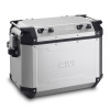 GIVI OBKN 48AR strieborný pravý kufor Trekker Outback hliníkový (Monokey bočný), objem 48 ltr.
