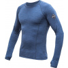 Pánské merino triko SENSOR Bold modré Velikost: XXXL, Barva: Modrá