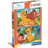 Clementoni Supercolor puzzle Leví kráľ 2x60 dielikov