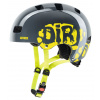 Detská prilba UVEX KID 3 dirtbike grey/lime