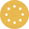 BOSCH Brúsny papier EXPERT C470 s 8 otvormi pre excentrické brúsky, 115 mm, zrnitosť 400, 5 ks