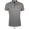 SOL's Collection SOL'S | Pasadena Men_25.0577 Farba: melange grey/orange, Veľkosť: XL