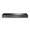 TP-LINK TL-SF1016 16-Port 10/100M Switch, 16 10/100M RJ45 Ports, 1U 19-inch Rack-mountable Steel Case